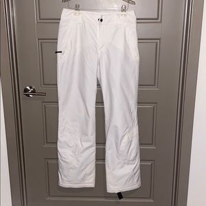 Spyder Snow Pants White Ski Snowboard